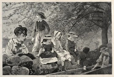Flores de primavera, 1870