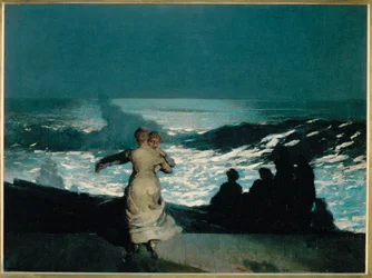 Summernight (pintura sobre lienzo)
