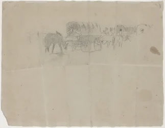 Tren de suministros y mulas, 1864
