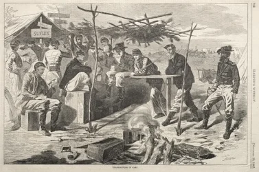 Acción de Gracias en el campamento