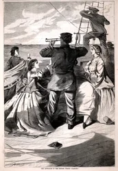 El abordaje del pirata británico "Alabama", de Harper