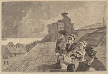 La Batalla de Bunker-Hill - Observando la Lucha desde Copp