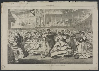 El Gran Baile Ruso en la Academia de Música, 5 de noviembre de 1863