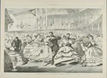 El Gran Baile Ruso en la Academia de Música, 5 de noviembre de 1863