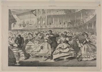 El Gran Baile Ruso en la Academia de Música, 5 de noviembre de 1863