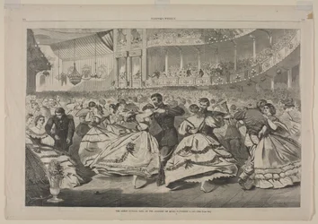 El Gran Baile Ruso en la Academia de Música, 5 de noviembre de 1863, 1863