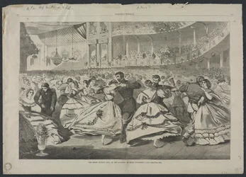 El Gran Baile Ruso en la Academia de Música, 5 de noviembre de 1863, 1863