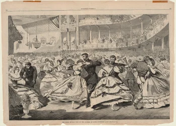 El Gran Baile Ruso en la Academia de Música, 5 de noviembre de 1863, de Harper