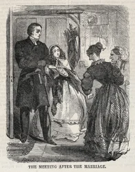 El Encuentro Después del Matrimonio, 1860