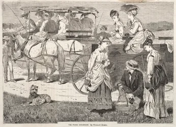 La Excursión de Picnic, 1869