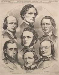 La Delegación Secesionista de Misisipi en el Congreso, 1861