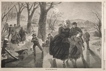La temporada de patinaje - 1862