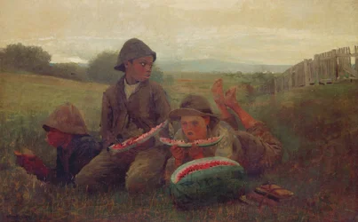 Los chicos de la sandía, 1876