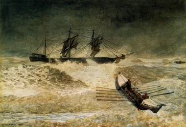 El naufragio del Iron Cloud, 1881