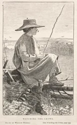 Observando los cuervos, 1868