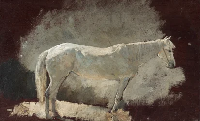 Yegua blanca, c. 1868