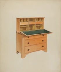 Escritorio, c. 1937