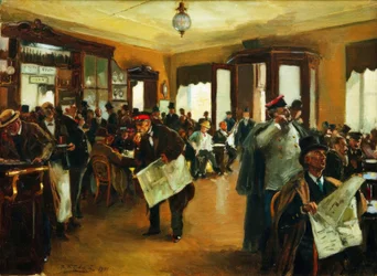 En el Café Dominique