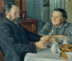 padres del artista