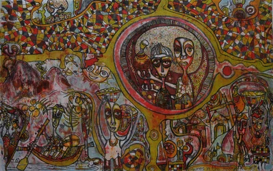 Figuras en la luna