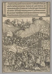 Batalla por Lieja, lámina 8 de Escenas históricas de la vida del emperador Maximiliano I del Arco Triunfal