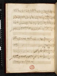 Adagio y fuga en do menor, K. 546, Add. 28996, f.11v