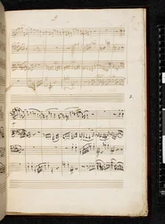 Adagio y fuga en do menor, K. 546, Add. 28996, f.5r