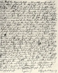 Carta autógrafa de Mozart