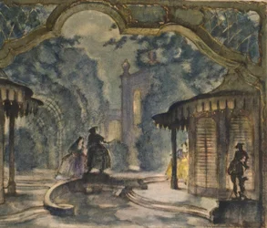 Mozart, Figaro / Escenario de A. Mahnke