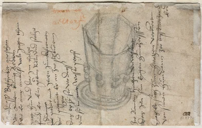 Copa octogonal verso, 1513