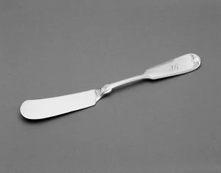 Cuchillo de Mantequilla, c. 1845-1864 (plata)