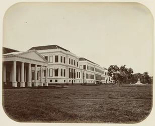 Palacio Daendels en Waterlooplein en Batavia