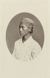 retrato, de, un, niño