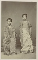 Dos chicas javanesas