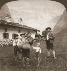 Montañeses bávaros, Alemania, 1898