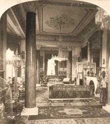 El Salón, Residencia Marina de la Reina Victoria, Osborne House, I.O.W, 1900