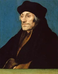Alemán: Portrait of Erasmus of Rotterdam Retrato de Erasmo de Rotterdam