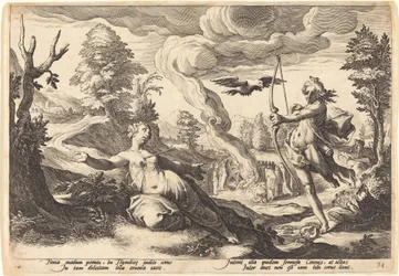 Apolo matando a Coronis