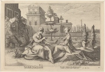 Juno en Forma de Beroe, Advirtiendo a Semele