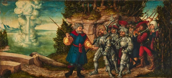 Alemán: Moses und die Wolkensäule Moisés y la columna de nube