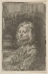 Joven, medio cuerpo, 1620-69