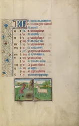 Un Hombre Trabajando en el Campo; Signo Zodiacal de Aries