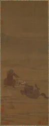 Quitando la Silla, Inspeccionando las Flechas, siglo XII. Creadores: Wu Rongguang, Kong Guangtao