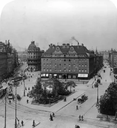 Karlsplatz, Múnich, Alemania, c. 1900