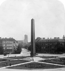 Karolinenplatz, Múnich, Alemania, c1900s