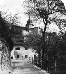 Abadía de Nonnberg, Salzburgo, Austria, c. 1900s
