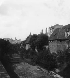 Castillo de Núremberg, Núremberg, Alemania, c1900s