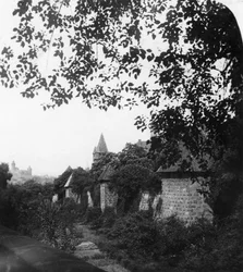 Stadtgraben, Baviera, Alemania, c1900s