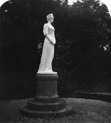 Estatua de Isabel de Rusia 1709-1762, Salzburgo, Austria, 1900s