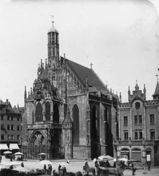 La Frauenkirche, Núremberg, Baviera, Alemania